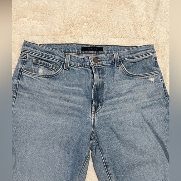 J Brand Adele Straight Mid-Rise Jeans Archive Destruct size 31 - Picture 3 of 7